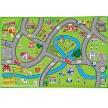 Akar Oyuncak City 150x100 cm Oyun Halısı