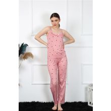 Akbeniz 4138 Somon Kadın Pijama Takımı