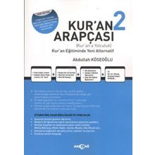 Akçağ Yayınları Kur'an Arapçası 2. Kitap Çözüm Kitabı