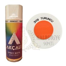 Akçalı 309 400 ML Turuncu Sprey Boya