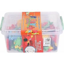 Akçiçek Oyuncak 1225 150 Parça Flexy Tangles Bloklar