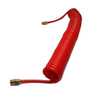 Akdeniz 7,5 m Poliüretan Spiral Hava Hortumları 5x8mm PU Hava Hortumu