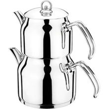 Akdeniz İmaj Orta Metal Kulp Çaydanlık