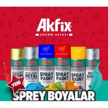 Akfix 9006 400 ml Alüminyum Sprey Boya