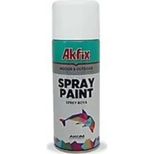 Akfix Parlak Beyaz RAL9010 Akrilik Sprey Boya