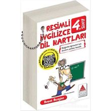 Akıllı Adam Yayıncılık 4. Sınıf Resimli İngilizce Dil Kartları