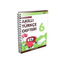 Akıllı Türkçe Defteri 6. Sınıf - Abuzer Gülpınar