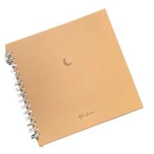 AKILLICA 15x15 cm Kare Sarı Çizgisiz Spiralli Defter