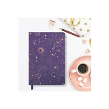 AKILLICA Çizgili 13x21 cm Hardcover Purple Sert Kapak Defter
