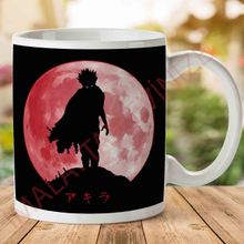 Akira Tetsuo Silhouette in Red Moon Baskılı Kupa