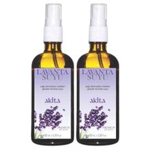 Akita % 100 Doğal Yağı Alınmamış Cam Şişe Lavanta Suyu