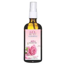 Akita Doğal Gliserinli Gül Suyu Cam Şişe 100mL