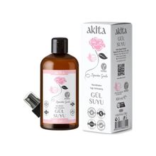 Akita Doğal Yağı Alınmamış Cam Şişe 100 ml Gül Suyu
