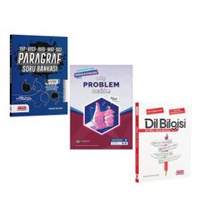 Akm Ankara Kitap Merkezi Dil Bilgisi Paragraf ve Antrenman Hiç Problem Değil Soru Bankası Seti 3 Kitap