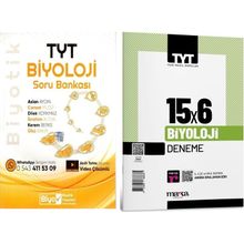 Akm Kitap - Biyotik TYT Biyoloji Soru Bankası ve Marka Deneme Seti 2 Kitap