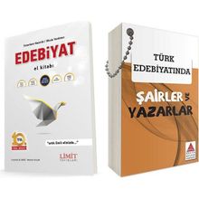 Akm Kitap Limit AYT Edebiyat El Kitabı ve Delta Türk Edebiyatında Şairler ve Yazarlar Seti 2 Kitap