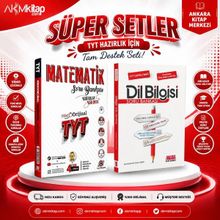 Akm Kitap - Orijinal TYT Mikro Matematik ve AKM Dil Bilgisi Soru Bankası Seti 2 Kitap