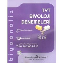 Akm Kitap TYT Biyoloji Denemeleri Biyoanaliz Yayınları