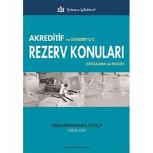 Akreditif ve Standby L-C Rezerv Konuları Uygulama ve Testler - Abdurrahman Özalp