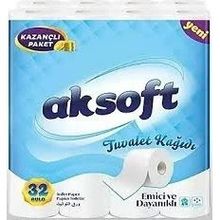 Aksoft Tuvalet Kağıdı 32li 3Lü Avantaj Paket