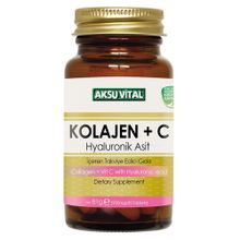 Aksu Vital Kolajen C Hyaluronik Asit 90 Tablet
