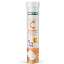 Aksu Vital Vitamin C 1000 mg 20 Efervesan Tablet