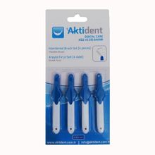 Aktident 0.60 mm 4 Adet Arayüz Fırçası
