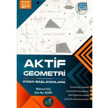 Aktif Öğrenme Yayınları Aktif TYT AYT Geometri 0'dan Başlayanlara