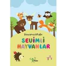Aktiviteli Boyama Kitabı Sevimli Hayvanlar - kollektif