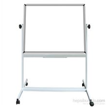 Akyazı Emaye Çift Taraflı Mobil 120x200 cm Yazı Tahtası