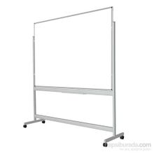 Akyazı Emaye Tek Taraflı Mobil 90x120 cm Yazı Tahtası