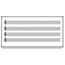 Akyazı Laminat Müzik Çizgili 120x200 cm Yazı Tahtası