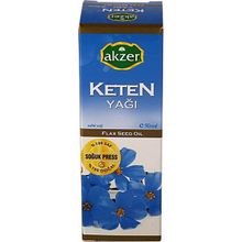 Akzer 50 cc Keten Yağı Soğuk Press