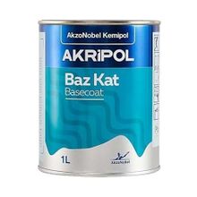 Akzonobel Akripol Bazkat BMW 668 SchwarzIı Akrilik Sonkat 1 lt Oto Boyası