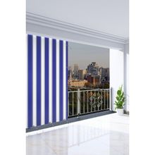 AL-CA HOME 200x150 cm Mavi Balkon Perdesİ