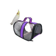 Ala Pet 30x22x21 cm Mor Tünekli Sultan Papağanı Taşıma Çantası
