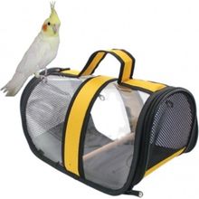 Ala Pet 30x22x21 cm Sarı Tünekli Sultan Papağanı Taşıma Çantası