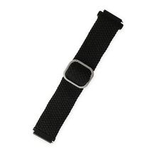 Alan Şanslı 20 mm Watch Siyah Star Kordon