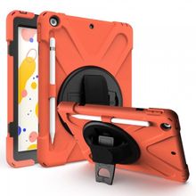 Alan Şanslı iPad 5 Air 9.7 Amazing Kapak Turuncu Tablet Kılıfı
