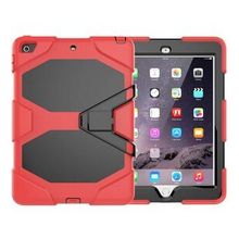 Alan Şanslı iPad 5 Air 9.7 Kırmızı Griffin Tablet Kapak Kılıfı
