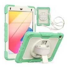 Alan Şanslı iPad 5 Air 9.7 Yeşil Strap New Tablet Kapak Kılıf