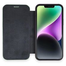 Alan Şanslı iPhone 12 Dolpin Kapaklı Lacivert Cep Telefonu Kılıfı