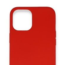 Alan Şanslı Iphone 12 Kırmızı Mini Nano İçi Kadife Silikon Kılıf