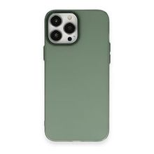 Alan Şanslı iPhone 14 Pro Modos Metal Kapak Koyu Yeşil Kılıf