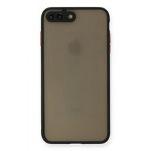 Alan Şanslı iPhone 7 Plus Montreal Silikon Kapak Siyah Kılıf