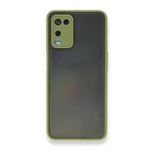 Alan Şanslı Oppo A54 4G Montreal Silikon Kapak Açık Yeşil Kılıf