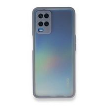 Alan Şanslı Oppo A54 4G Montreal Silikon Kapak Gri Kılıf