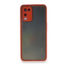 Alan Şanslı Oppo A54 4G Montreal Silikon Kapak Kırmızı Kılıf