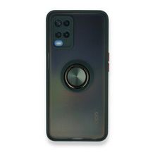 Alan Şanslı Oppo A54 4G Montreal Yüzüklü Silikon Kapak Yeşil Kılıf