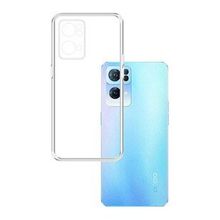 Alan Şanslı Oppo Reno 7 Lite Lüx Şeffaf Silikon Kılıf